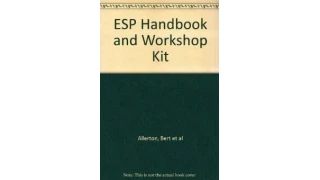 Esp Handbook And Workshop Kit by Bert Et Al Allerton Esp Handbook And Workshop Kit by Bert Et Al Allerton