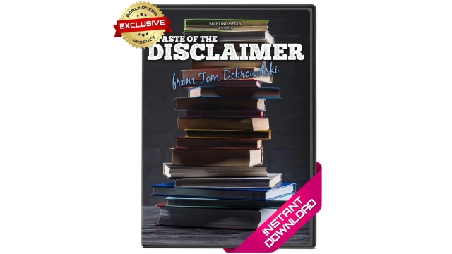 A Taste Of The Disclaimer by Tom Dobrowolski