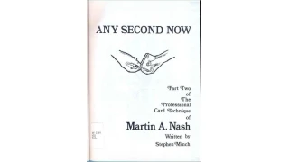Any Second Now by Martin A. Nash