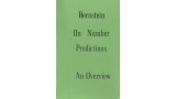 Bernstein on Number Predictions by Bruce Bernstein
