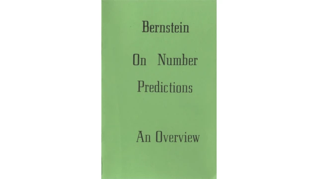 Bernstein on Number Predictions by Bruce Bernstein