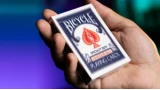 Bicycle Blur Blue (Mandolin Back) by Mathieu Bich And Garrett Thomas (Deck Not Included)