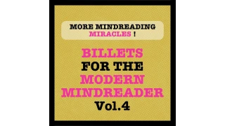Billets for the Modern Mindreader Vol.4 by Julien Losa