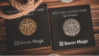 BOW AND ARROW COIN GOLD by Bacon Magic