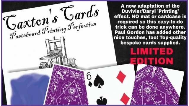 Caxton'S Cards by Paul Gordon