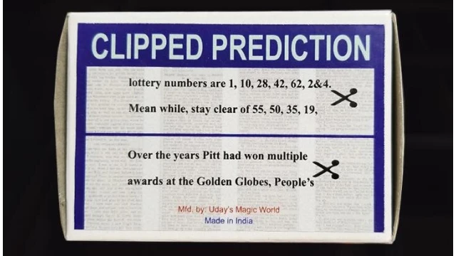 Clipped Prediction by Uday Jadugar