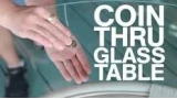 Coin Thru Glass Table by Glenn West Coin Thru Glass Table by Glenn West