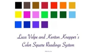 Color Square Readings System by Luca Volpe & Kenton Knepper Color Square Readings System by Luca Volpe & Kenton Knepper