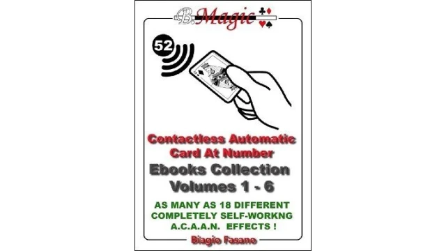 Contactless Automatic Card At Number Bundle: Volumes 1-6 by Biagio Fasano