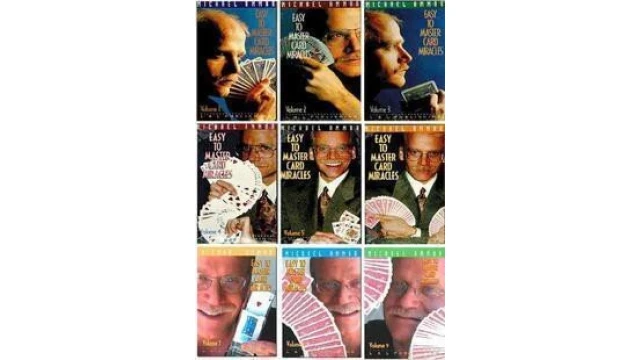 Easy To Master Card Miracles (1-9) by Michael Ammar