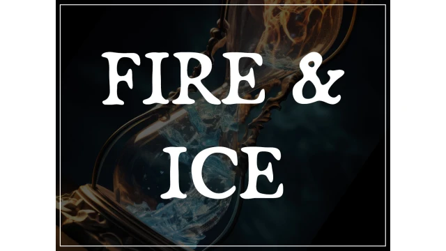 Fire & Ice - A Unique Show Piece by Luke Jermay