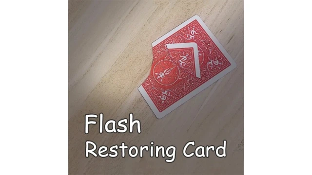 Flash Restoring Card by JC Magic Flash Restoring Card by JC Magic