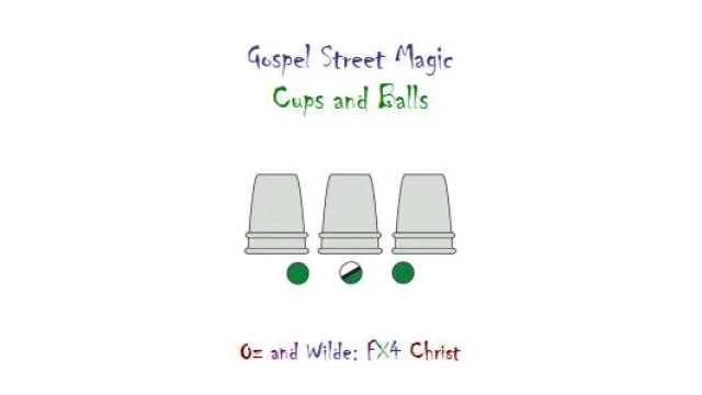 Gospel Street Magi: Cups and Balls by Oz & Wilde