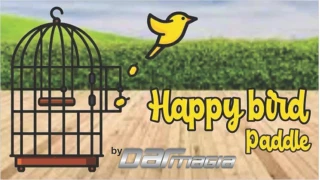 Happy Bird Paddle by Dar Magic