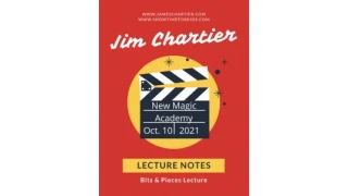 James Chartier Lecture Notes by James Chartier