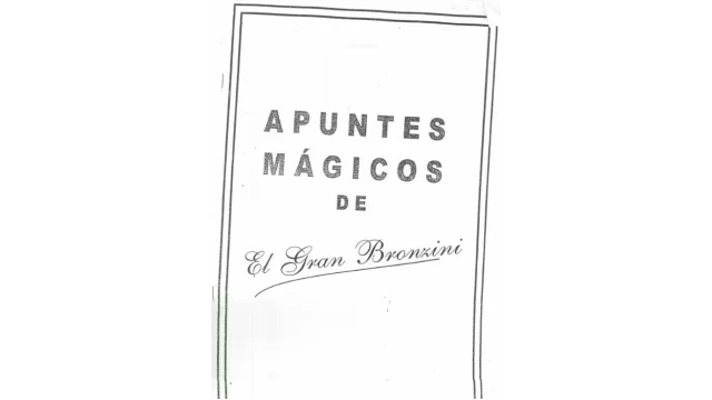Magia de Restaurante by El Gran Bronzini (Spanish)