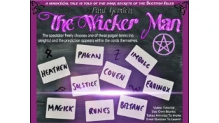 No Sleights, Examinable & Instant Reset by Paul Gordon's The Wicker Man