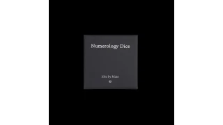 Numerology Dice by Mato and TCC Magic
