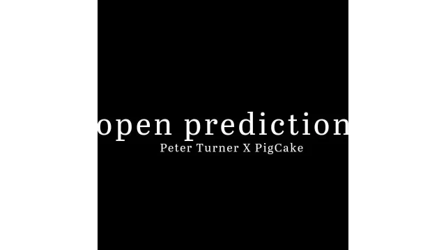 Open Predictions by Peter Turner & PigCake