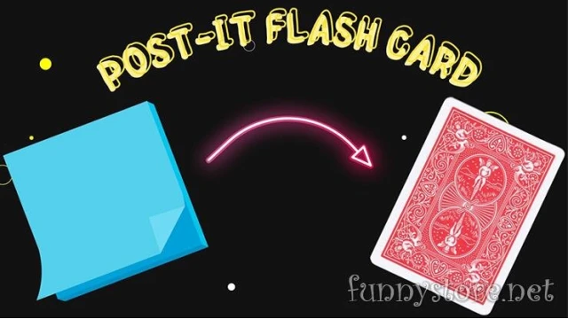 Post-It Flash Card by Anthony Vasquez