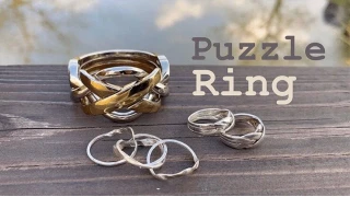 Puzzle Ring by Viktor Voitko