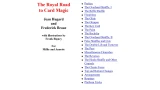 Royal Road To Card Magic by Jean Hugard And Frederick Braue