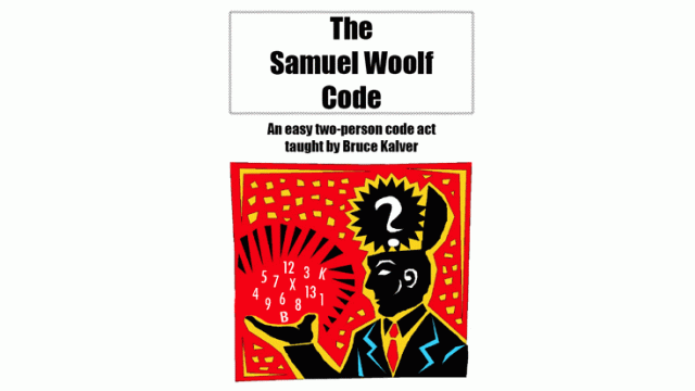 Samuel Woolf Code by Bruce Kalver