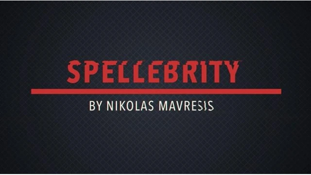 Spellebrity by Nikolas Mavresis