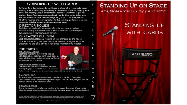 Standing Up On Stage Volume 7 Standing Up With Cards by Scott Alexander Standing Up On Stage Volume 7 Standing Up With Cards by Scott Alexander