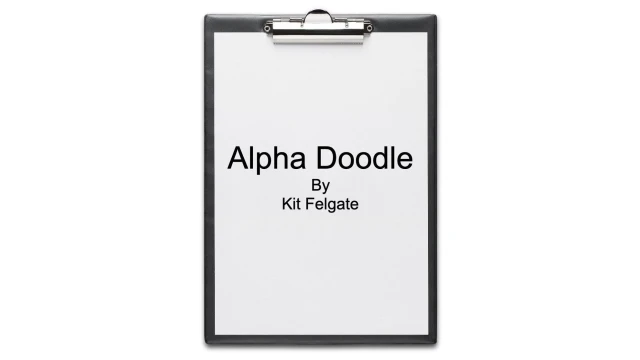 The Alpha-Doodle Clipboard by Kit Felgate