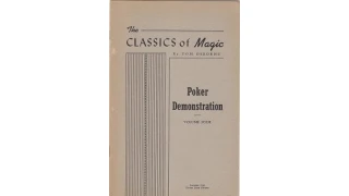 The Classics Of Magic - Poker Demonstration Vol 4 by Tom Osborne