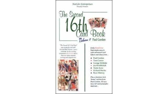 The Second 16Th Card Book: Volume 2 By Paul Gordon