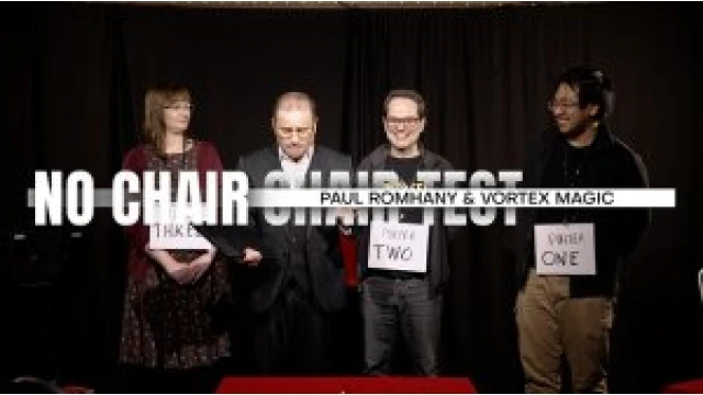 Vortex Magic Presents The No Chair Chair Test - By Paul Romhany