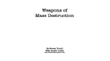 Weapons of Mass Destruction by Steven Youell Weapons of Mass Destruction by Steven Youell