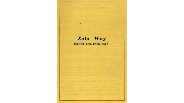 Zolo Way by Professor Albert Zolo