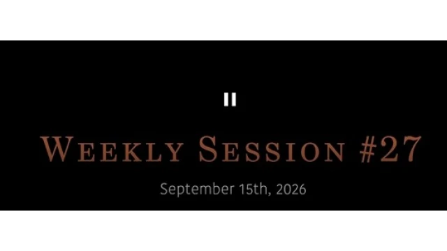 Weekly Session #27 Preview Performances by Helder Guimaraes