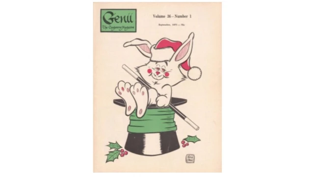 Genii Volume 36 (Sep 1971 - Dec 1972) by William W. Larsen