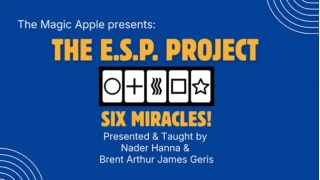 The Esp Project by Nader Hanna And Brent Geris