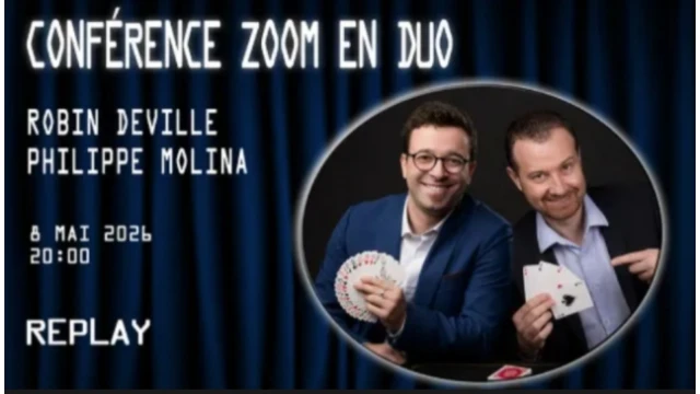 Conference Zoom En Duo Avec Robin Deville And Philippe Molina