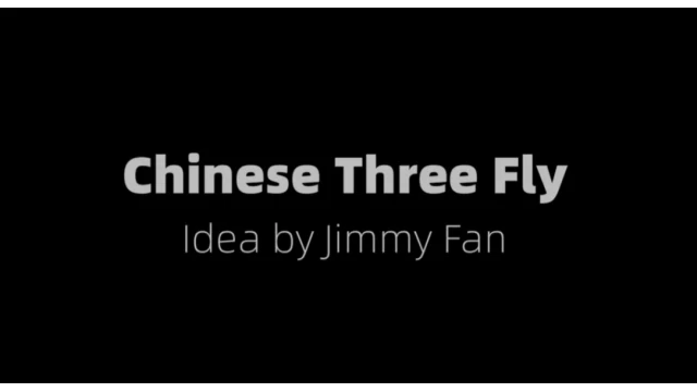 Chinese 3 Fly by Jimmy Fan And Artisan Coin