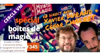 Vm Live #345 Boites De Magie #01